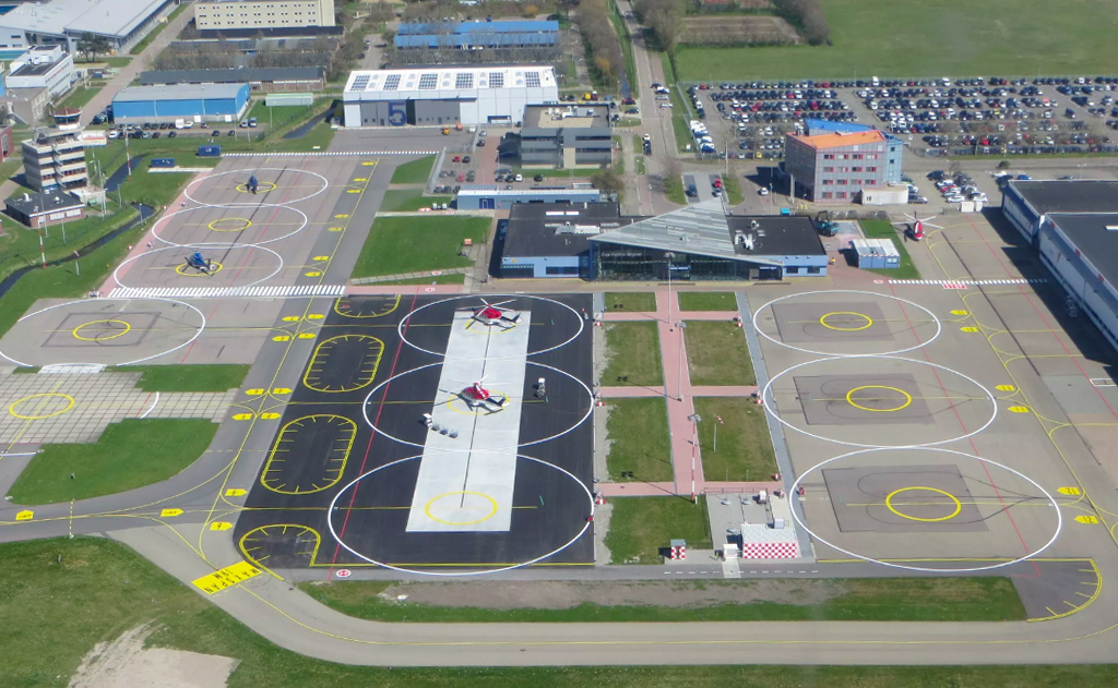 Den Helder Airport Aerial View